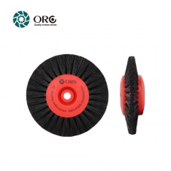 Plastic Red-Hub Bristle Brush -Pointed 3C 65mm